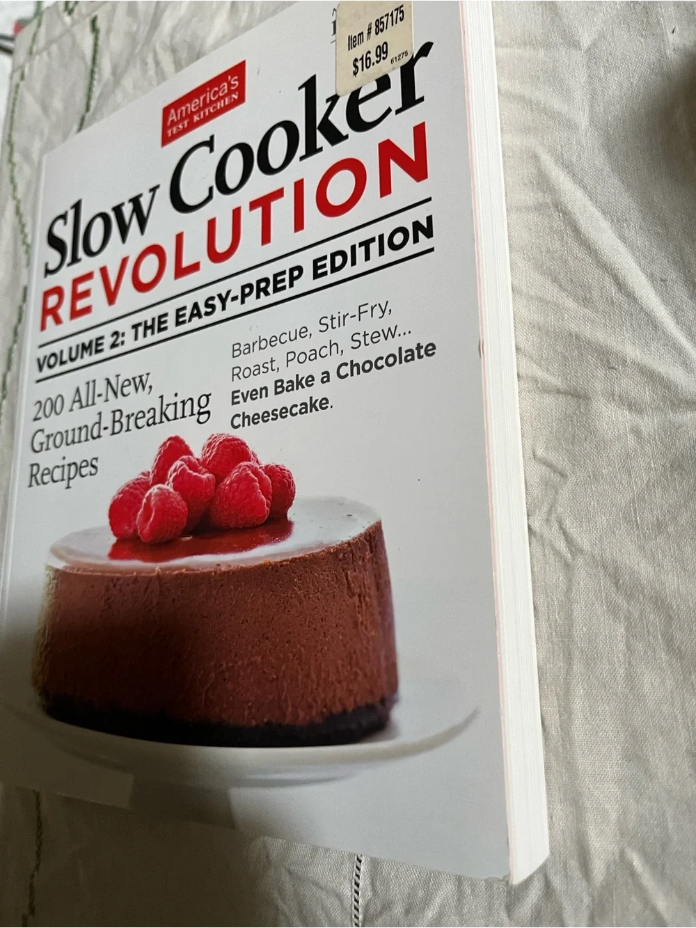 America's Test Kitchen Slow Cooker Revolution Volume 2 softcover book